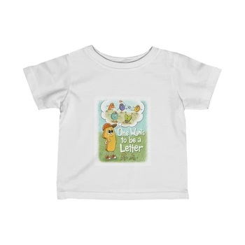 T-shirt One Wants to be a Letter Book Cover